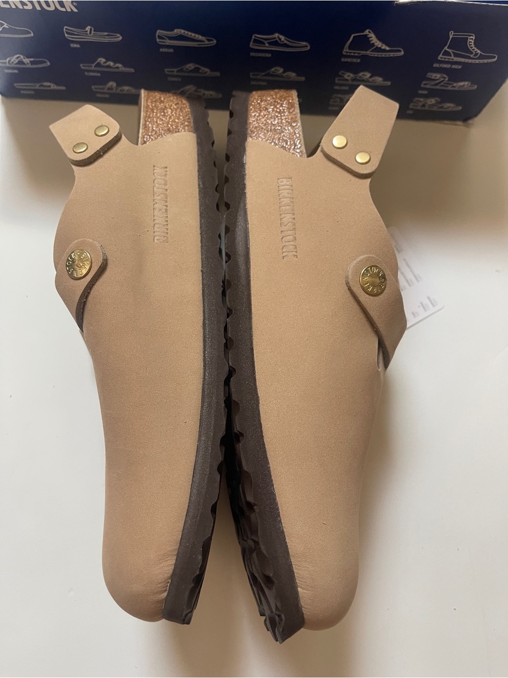 Birkenstock Tokio Nubuck Clogs - Picture 2 of 5